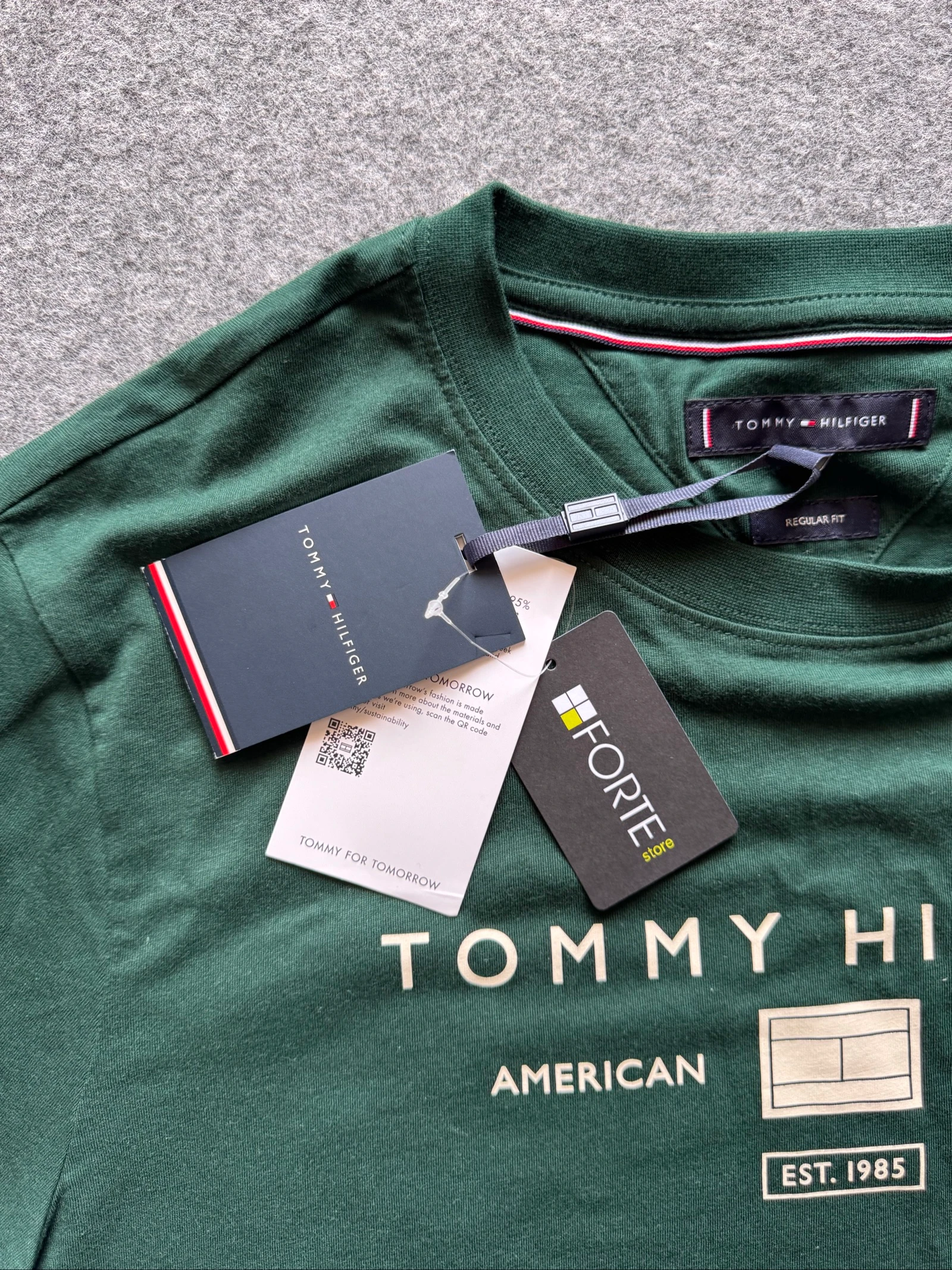T-Shirt Tommy Hilfiger Green - M – photo 5